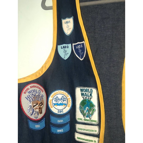 Vintage RA’s Patch Vest - Picture 2 of 4